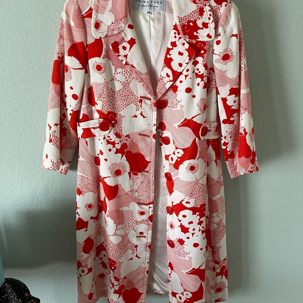 Trina Turk coat - Picture 2 of 10